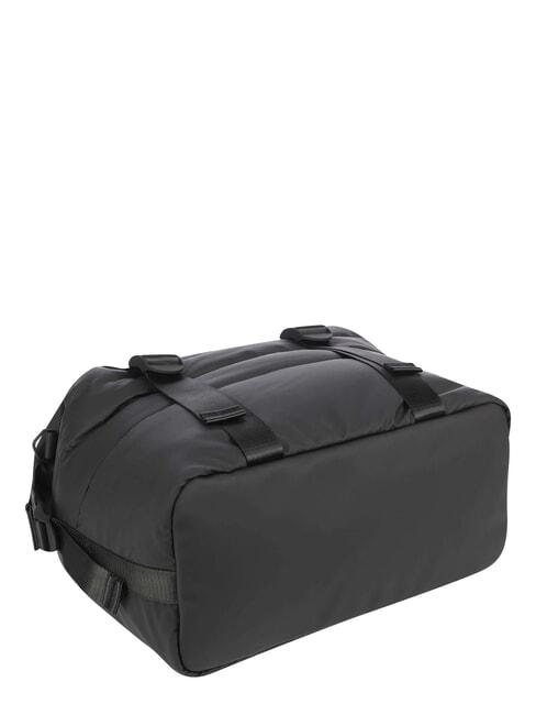 PUFFER MIX WEEKEND Duffel bag with shoulder strap black - Duffle bags