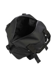 RAINS PUFFER MIX WEEKEND Duffel bag with shoulder strap black - Duffle bags - 4