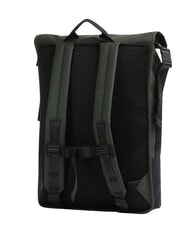 RAINS TRAIL ROLLTOP 13" laptop backpack green - Backpacks & School and Leisure - 4