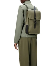 RAINS BACKPACK MINI Waterproof backpack marsh - Backpacks & School and Leisure - 2