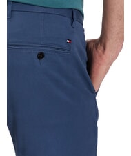TOMMY HILFIGER TH BLEECKER Slim Pants Aegean Sea - Trousers - 4