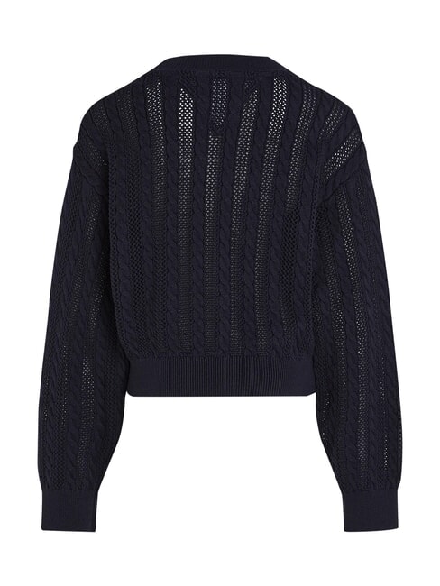 TH Crew neck cotton sweater desert sky - Children's Sweaters