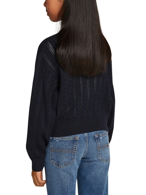 TH Crew neck cotton sweater desert sky - Children's Sweaters