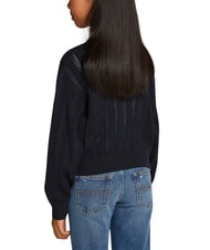 TOMMY HILFIGER TH Crew neck cotton sweater desert sky - Children's Sweaters - 4