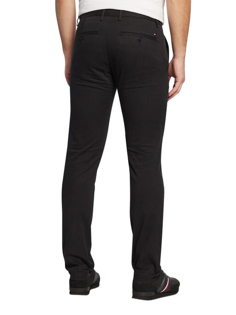 TH BLEECKER Slim Pants black - Trousers