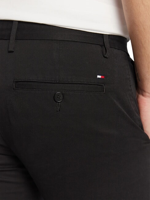 TH BLEECKER Slim Pants black - Trousers