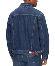 TOMMY HILFIGER TH JEANS Crew neck cotton sweater black - Men's Sweaters - 3