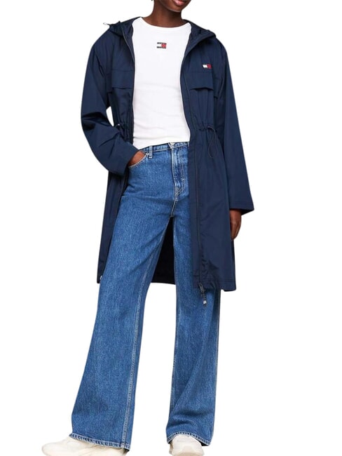 TH JEANS Long jacket dark night navy - Women's Jackets