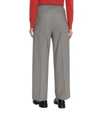 TOMMY HILFIGER TH Pants global stp check/ s/ texture h grey - Women's Pants - 2