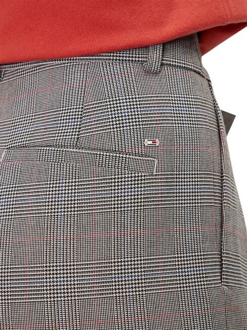 TH Pants global stp check/ s/ texture h grey - Women's Pants