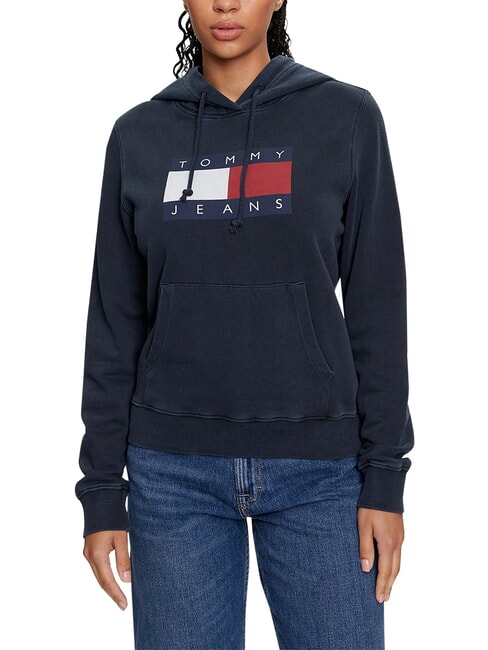 TH JEANS Cotton sweatshirt dark night navy - Women's Sweatshirts