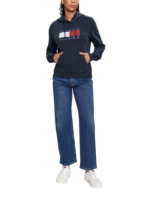 TH JEANS Cotton sweatshirt dark night navy - Women's Sweatshirts