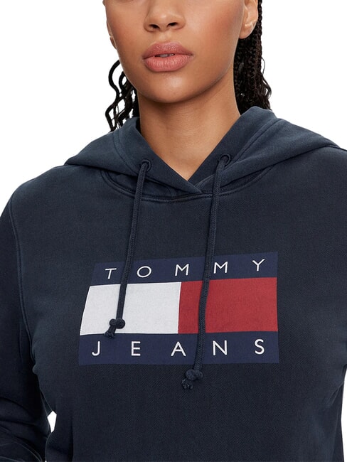 TH JEANS Cotton sweatshirt dark night navy - Women's Sweatshirts