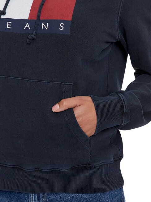 TH JEANS Cotton sweatshirt dark night navy - Women's Sweatshirts