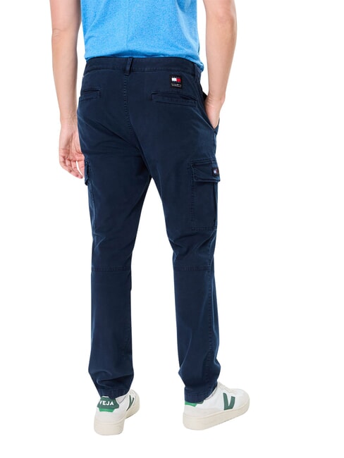 TH JEANS Austin Cotton trousers dark night navy - Trousers