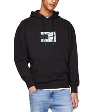 TOMMY HILFIGER TH JEANS Cotton sweatshirt black - Sweatshirts - 4