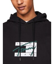 TOMMY HILFIGER TH JEANS Cotton sweatshirt black - Sweatshirts - 5