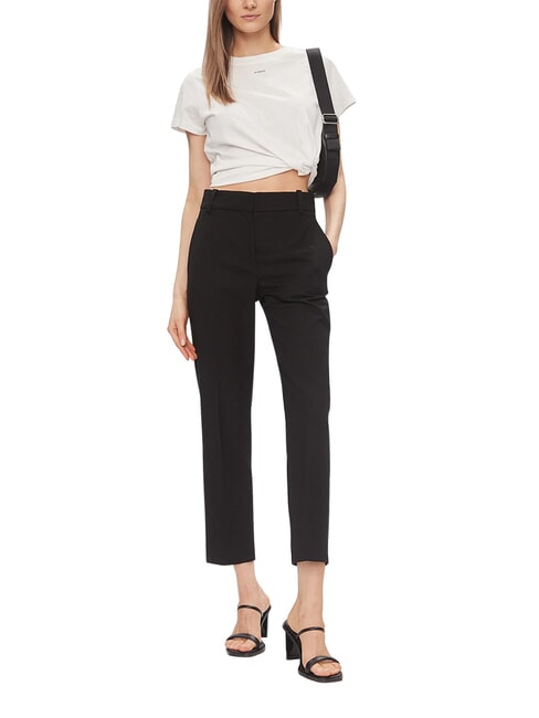 TH  High-waisted trousers black - Women's Pants