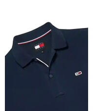 TOMMY HILFIGER TH JEANS  Cotton polo shirt dark night navy - Polo shirt - 4