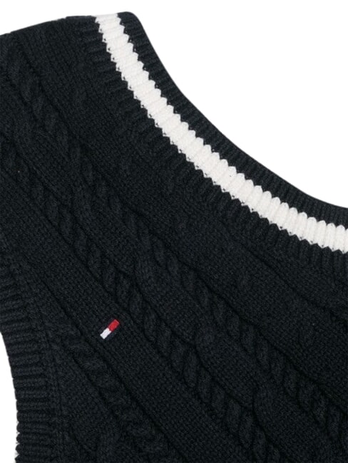 TH Knitted vest, v-neck desert sky - Children's Sweaters