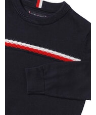 TOMMY HILFIGER TH Crew neck sweater desert sky - Children's Sweaters - 3