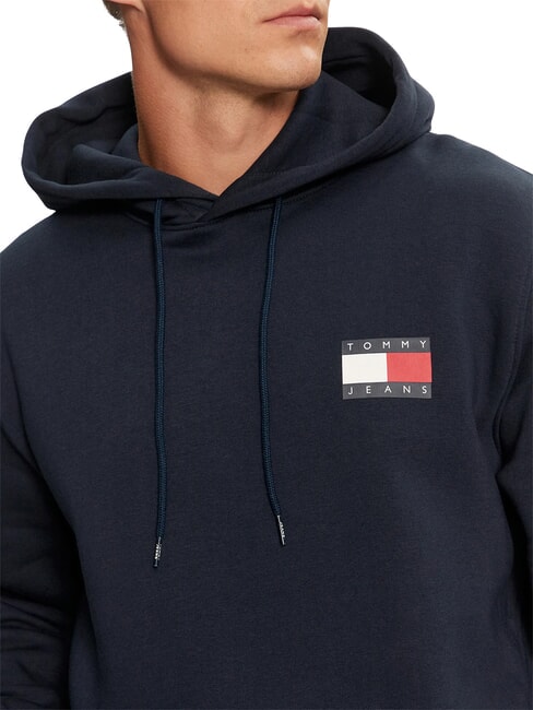 TH JEANS Sweatshirt with pocket and hood dark night navy - Sweatshirts