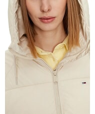 TOMMY HILFIGER TH JEANS Puffer jacket with hood newsprint - Women's down jackets - 4