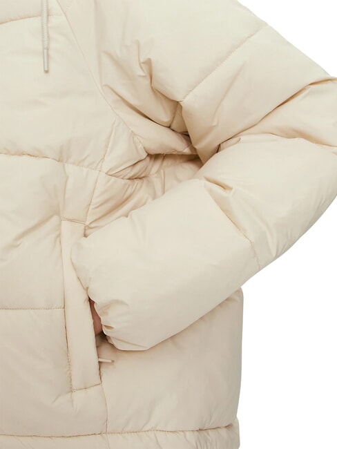 TH JEANS Puffer jacket with hood newsprint - Women's down jackets