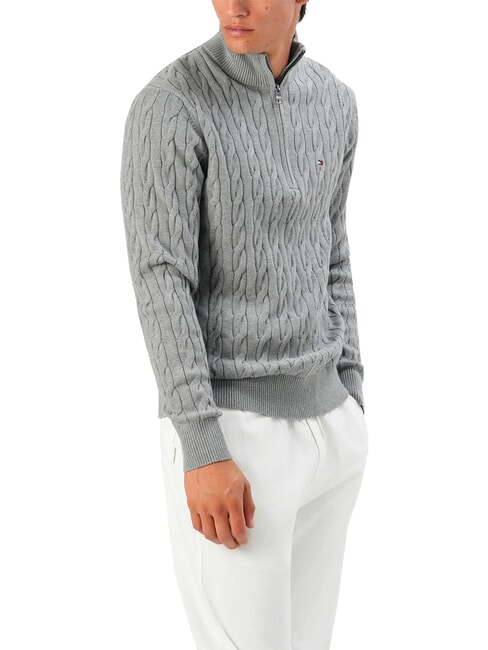 TH  Turtleneck sweater medium gray heather - Men's Sweaters