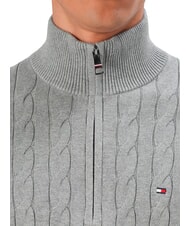 TOMMY HILFIGER TH  Turtleneck sweater medium gray heather - Men's Sweaters - 6