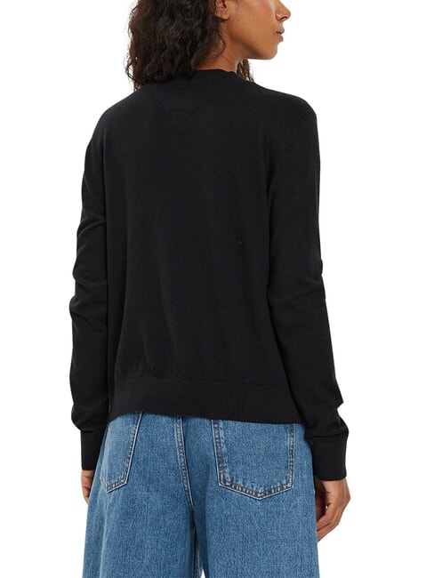 TH JEANS V-neck sweater black - Women's Sweaters