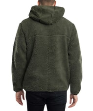 TOMMY HILFIGER TH JEANS Sweatshirt with pocket and hood fatigue green - Sweatshirts - 3