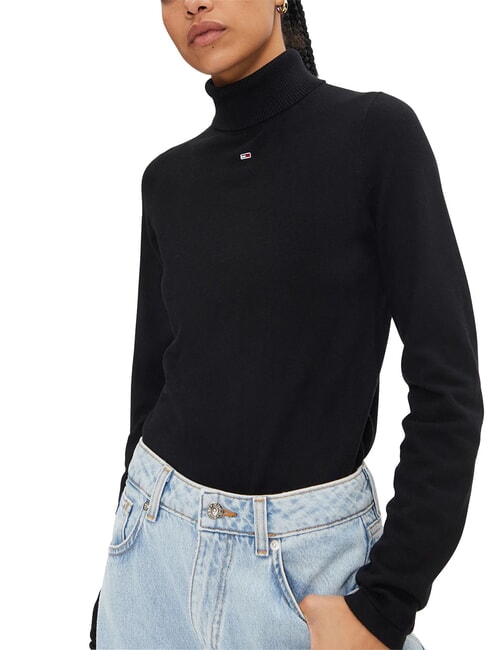 TH JEANS Turtleneck black - Women's Sweaters