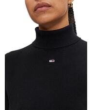 TOMMY HILFIGER TH JEANS Turtleneck black - Women's Sweaters - 4