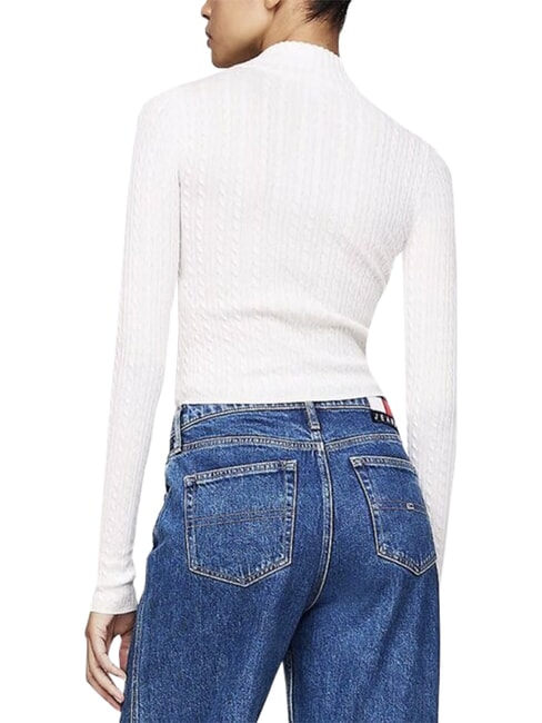 TH JEANS Full zip sweater ancient white - Women's Sweaters