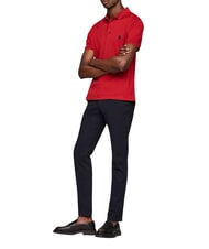 TOMMY HILFIGER TH Short-sleeved polo shirt dark magma - Polo shirt - 3