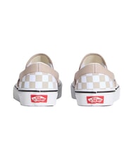 VANS CLASSIC Slip-on color theory checkerboard mushroom - Unisex shoes - 3