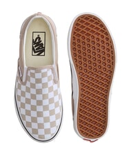 VANS CLASSIC Slip-on color theory checkerboard mushroom - Unisex shoes - 4