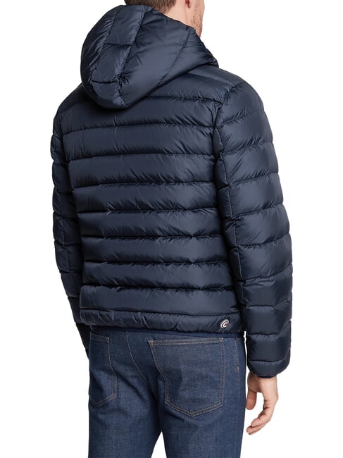 E-CONCRETE Down jacket with hood gothic-dark blue - Men's down jackets