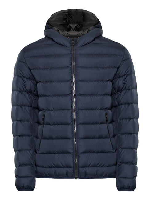E-CONCRETE Down jacket with hood gothic-dark blue - Men's down jackets