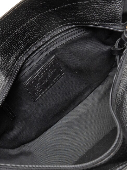 DOMITILLA  Shoulder bag, leather Black Gold - Women&rsquo;s Bags