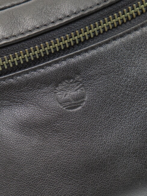 TUMBLED Leather bum bag black - Hip pouches