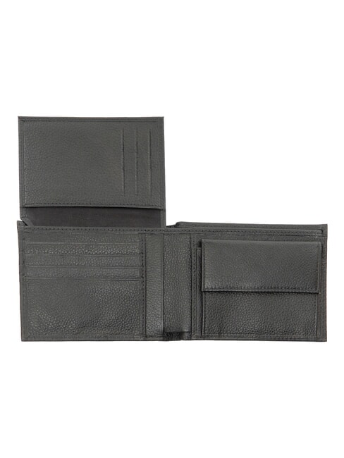 TUMBLED Leather wallet, with coin purse black - Men&rsquo;s Wallets