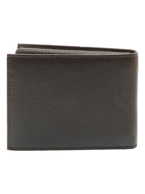 TUMBLED Leather wallet, with coin purse dark brown - Men&rsquo;s Wallets