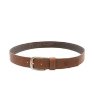 TIMBERLAND DOUBLE STITCHING Shortenable leather belt cognac - Belts - 2