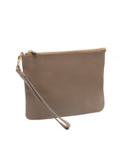 TIMBERLAND SMALL Small leather clutch bag with wristlet natural - Women&rsquo;s Bags - 2