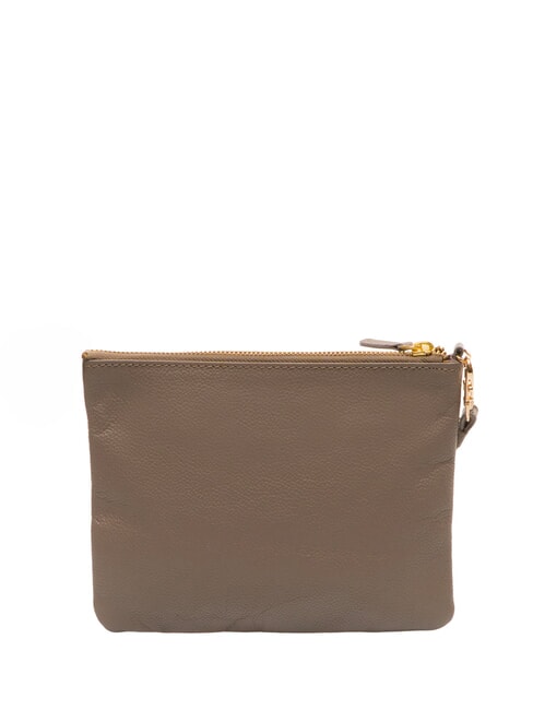 SMALL Small leather clutch bag with wristlet natural - Women&rsquo;s Bags