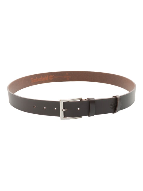 DOUBLE LOOP Shortenable leather belt cocoa - Belts