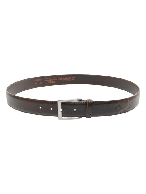 CLASSIC TUMBLED Shortenable leather belt cocoa - Belts