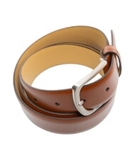 TIMBERLAND CLASSIC Shortenable leather belt cognac - Belts - 3